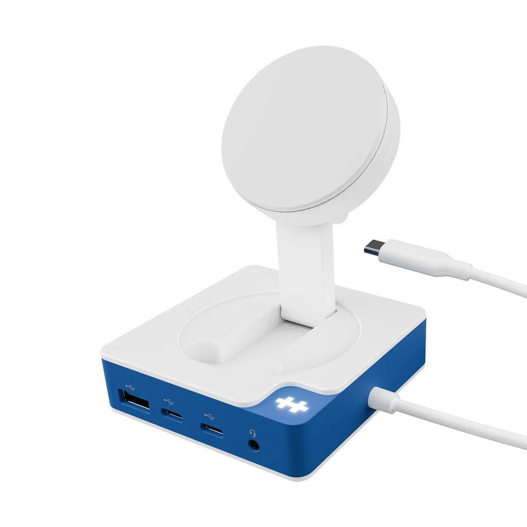 Hyper Hyper® HyperDrive Flex MagCharge USB-C Hub (Blue) Netzkabel