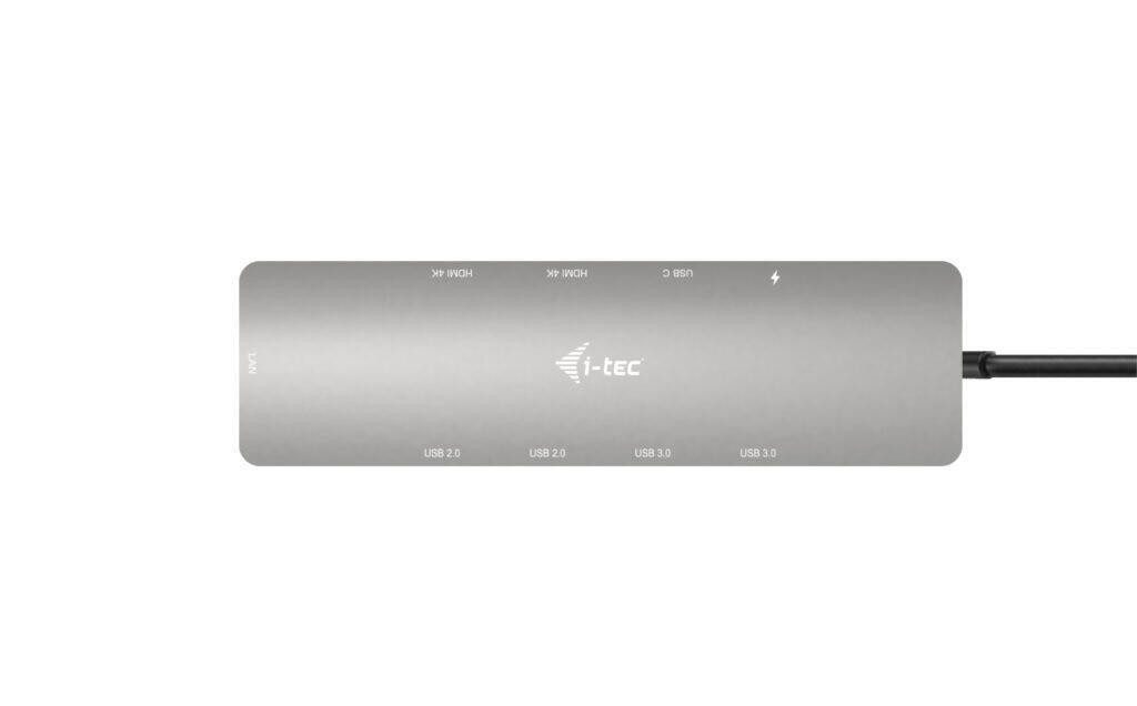 I-TEC Laptop-Dockingstation i-tec USB-C Metal Nano 2x Display Docking Station