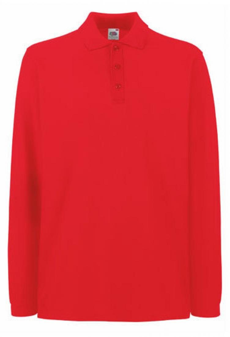 Fruit of the Loom Langarm-Poloshirt Herren günstig online kaufen