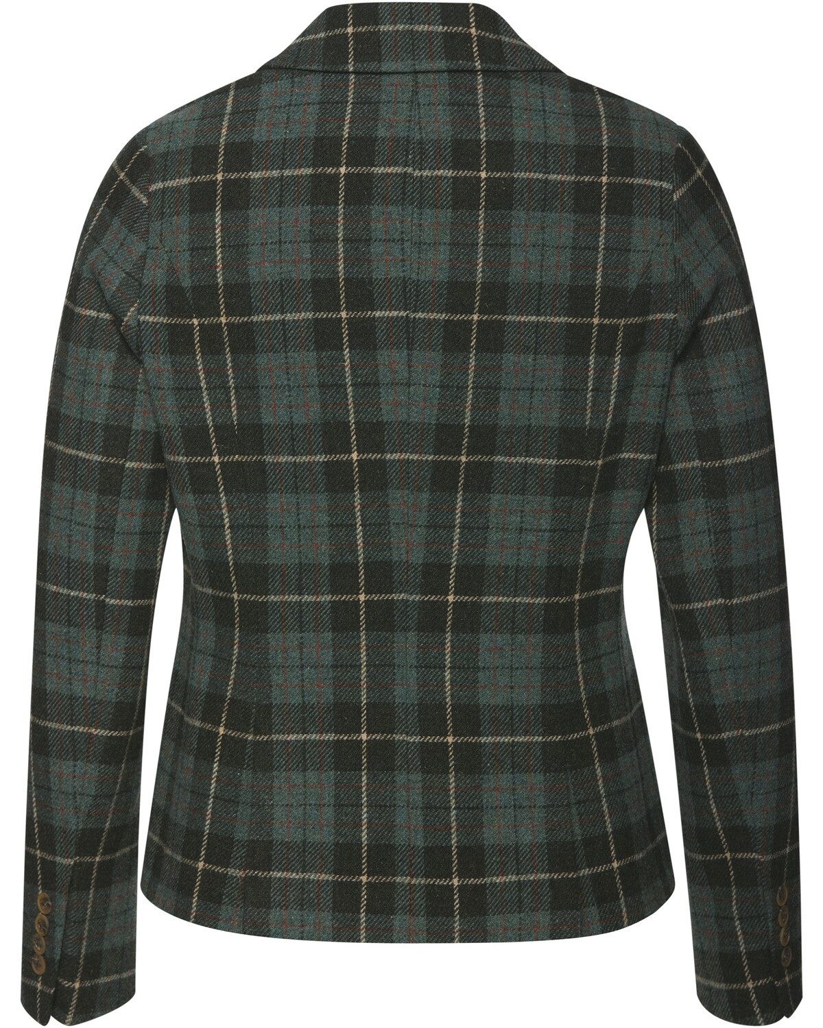 Brigitte von Schönfels Jackenblazer Kurzer Blazer mit Überkaro günstig online kaufen