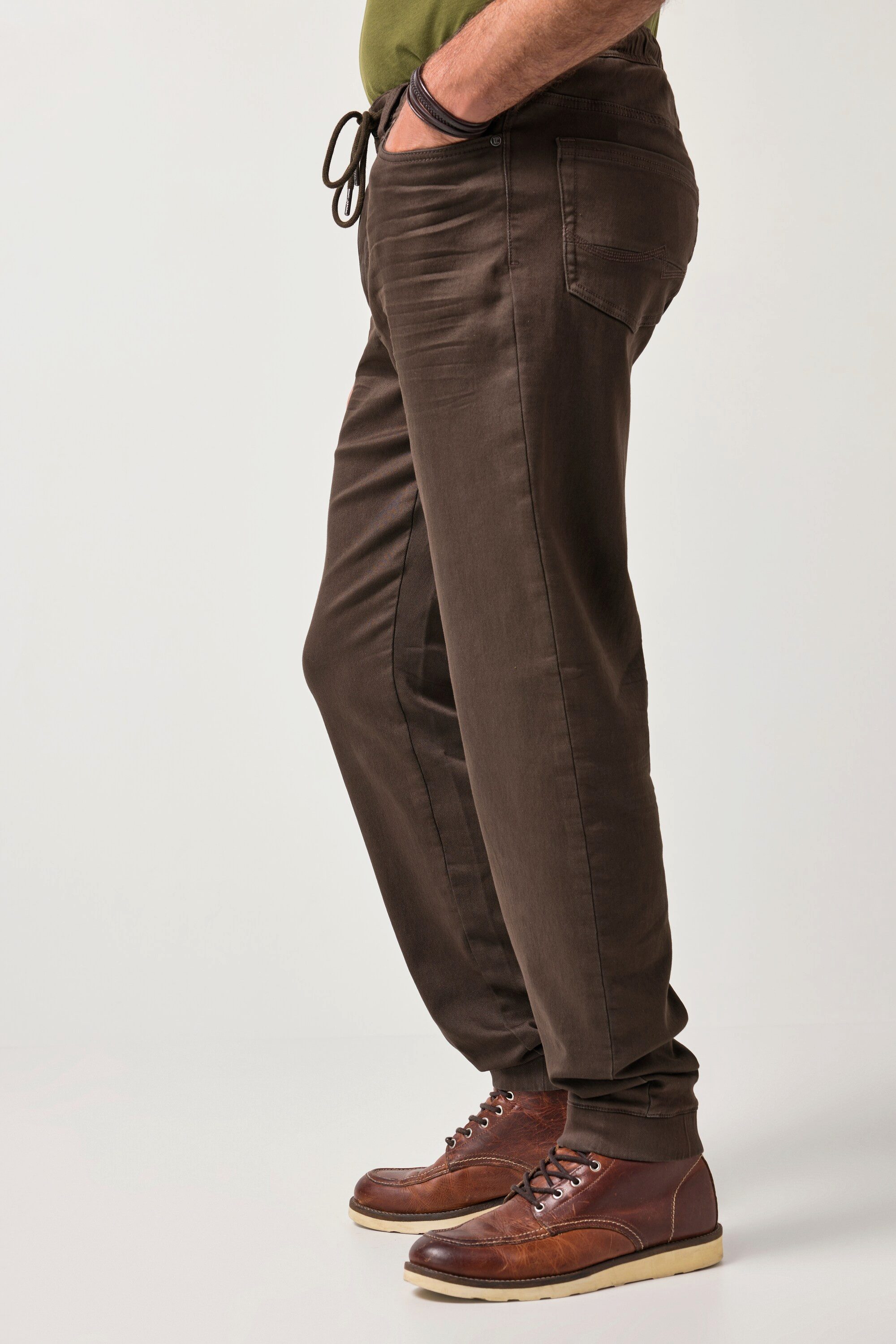 JP1880 5-Pocket-Jeans Schlupfhose FLEXNAMIC® Elastikbund