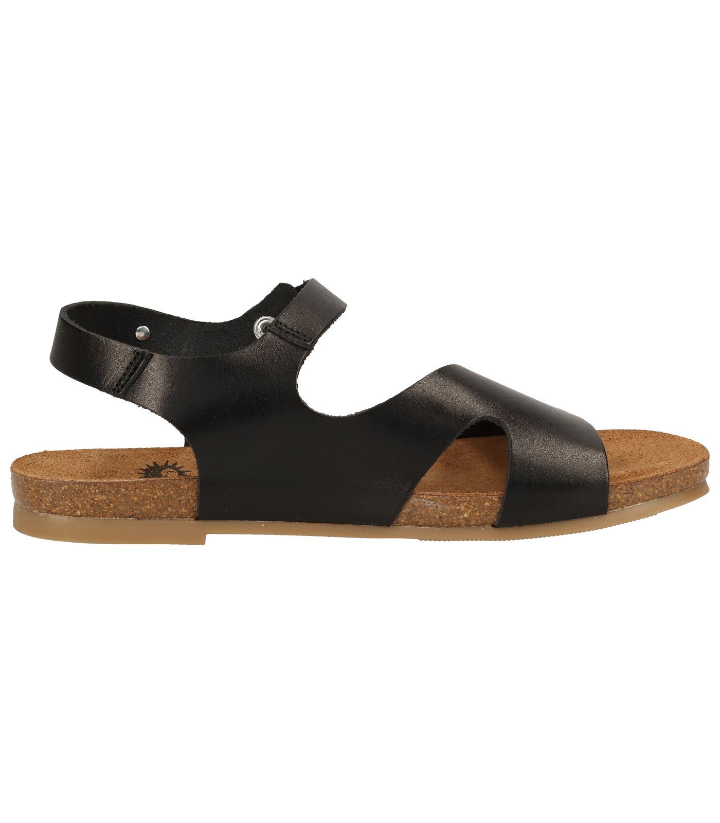 Sandalen Riemchensandalette COSMOS Comfort Leder Schwarz