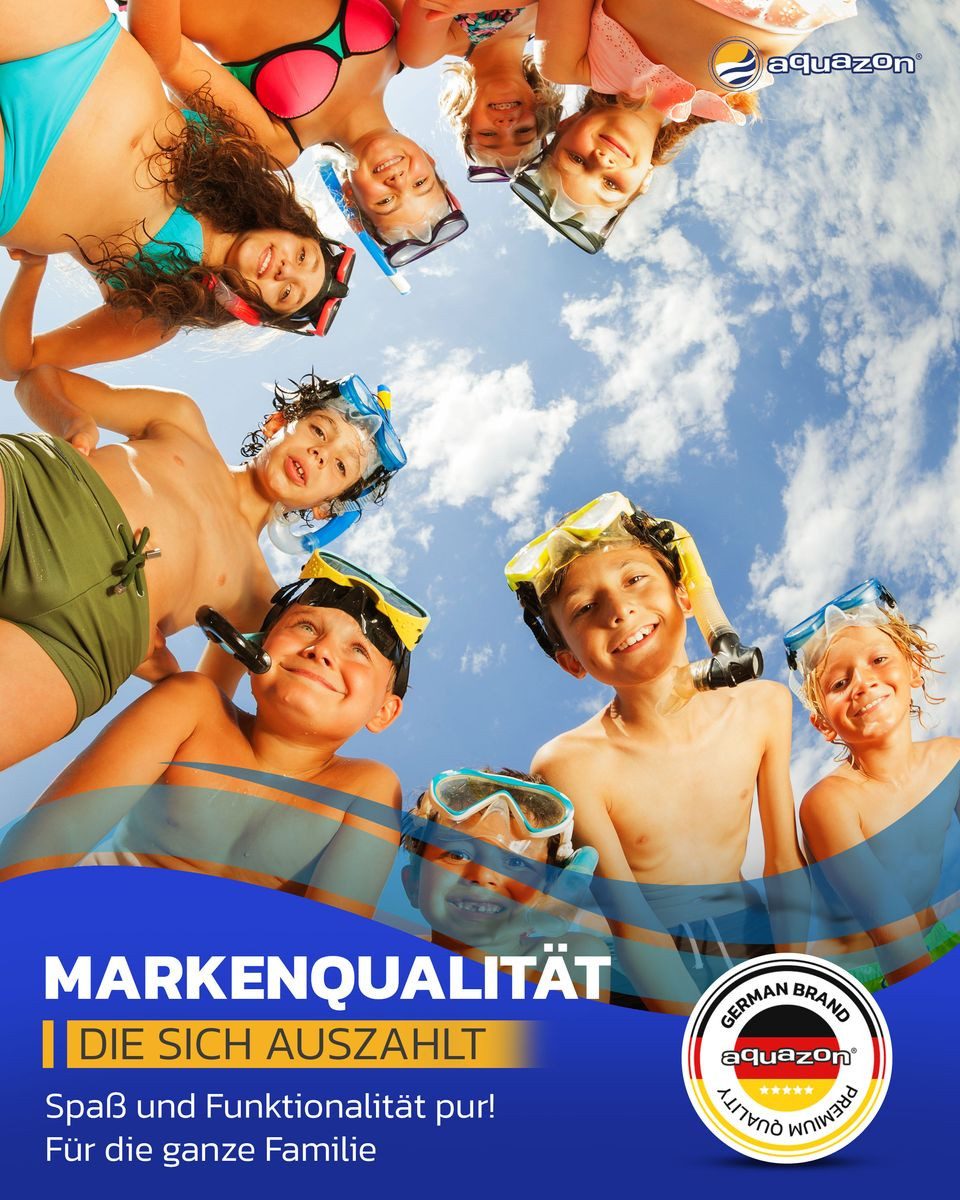 AQUAZON Flosse ADVENTURE PRO Schnorchelflossen, Taucherflossen für Erwachsene