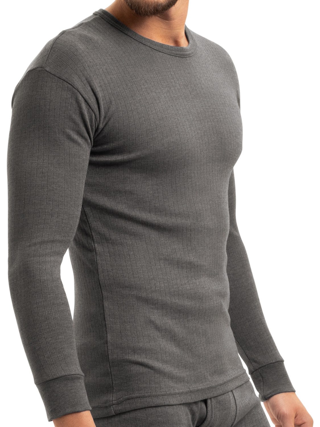 Funktionshemd Herren Ski- Thermo Unterhemd Light - Langarm Thermowäsche
