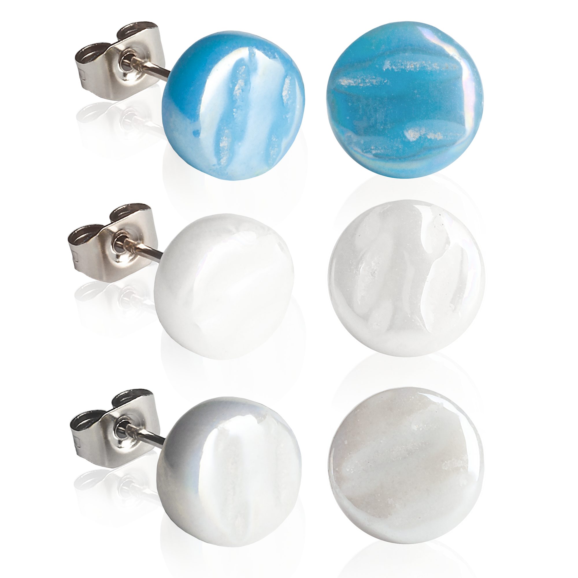 Azurblau • Schneeweiss • Graphitgrau