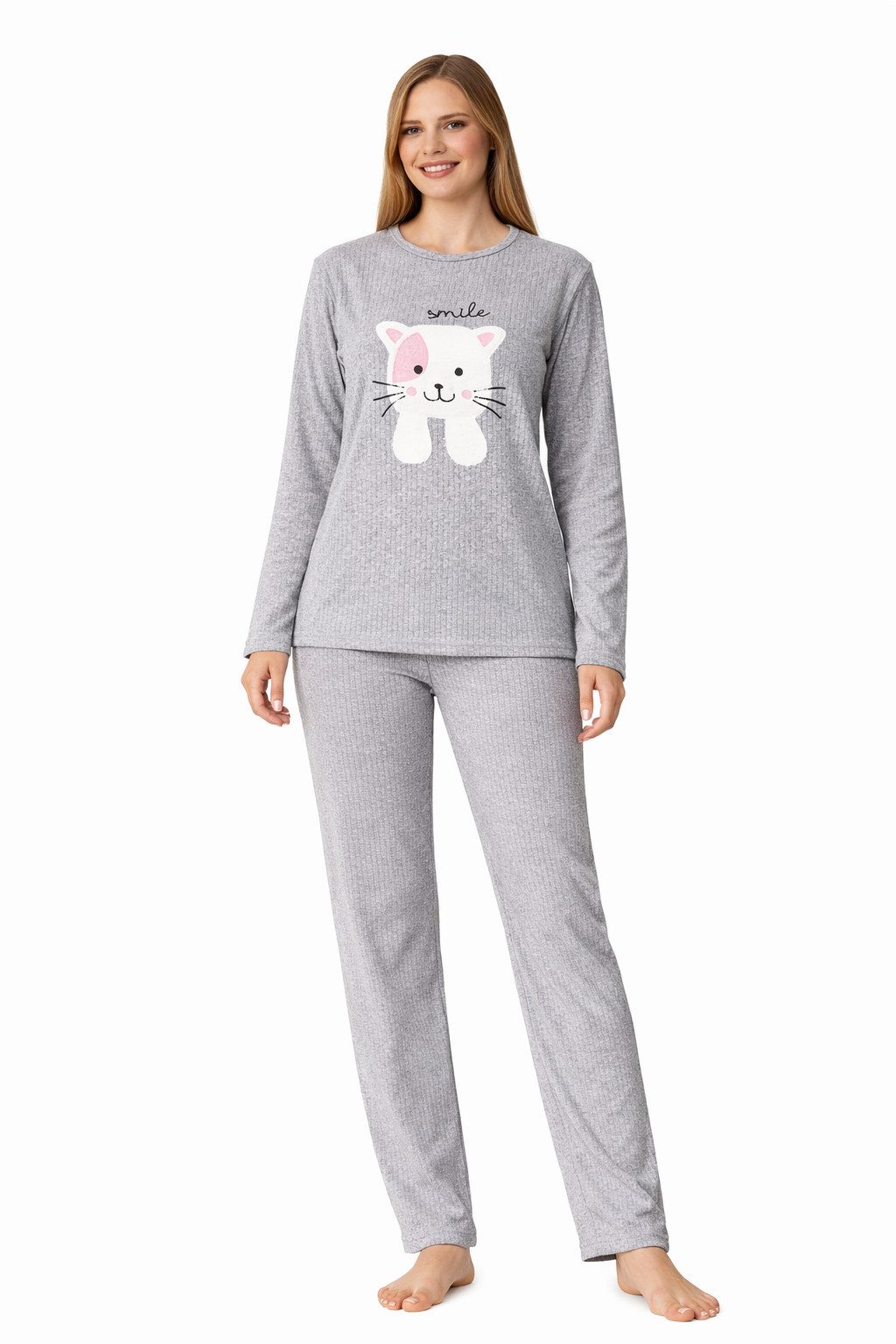 fashionshowcase Schlafanzug Damen Hausanzug - Pyjama aus Baumwolle, Zweitei günstig online kaufen