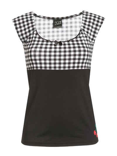 Pussy Deluxe T-Shirt Plaid Evie