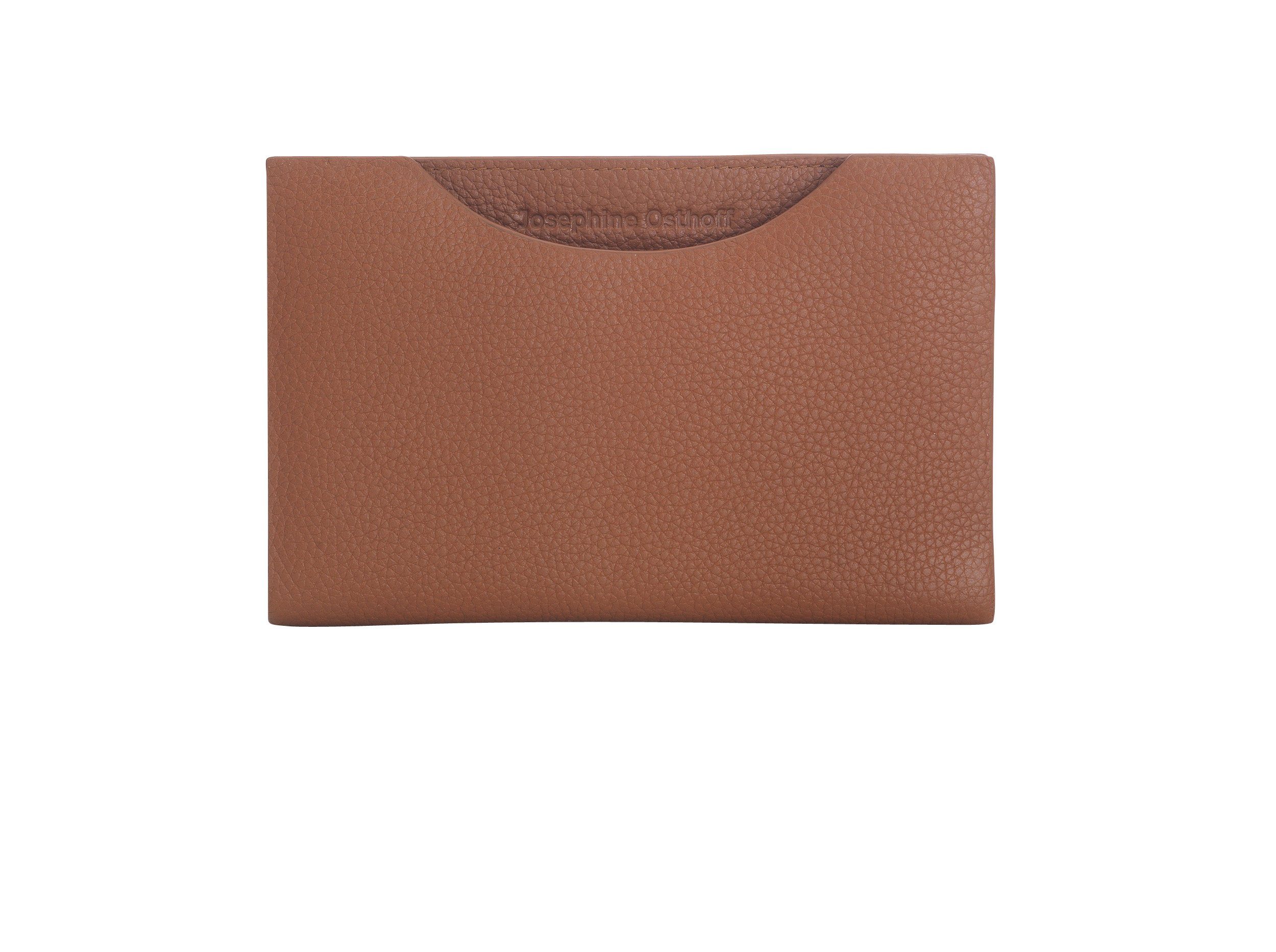 Josephine Osthoff Brieftasche Hamburg Geldbörse flach caramel