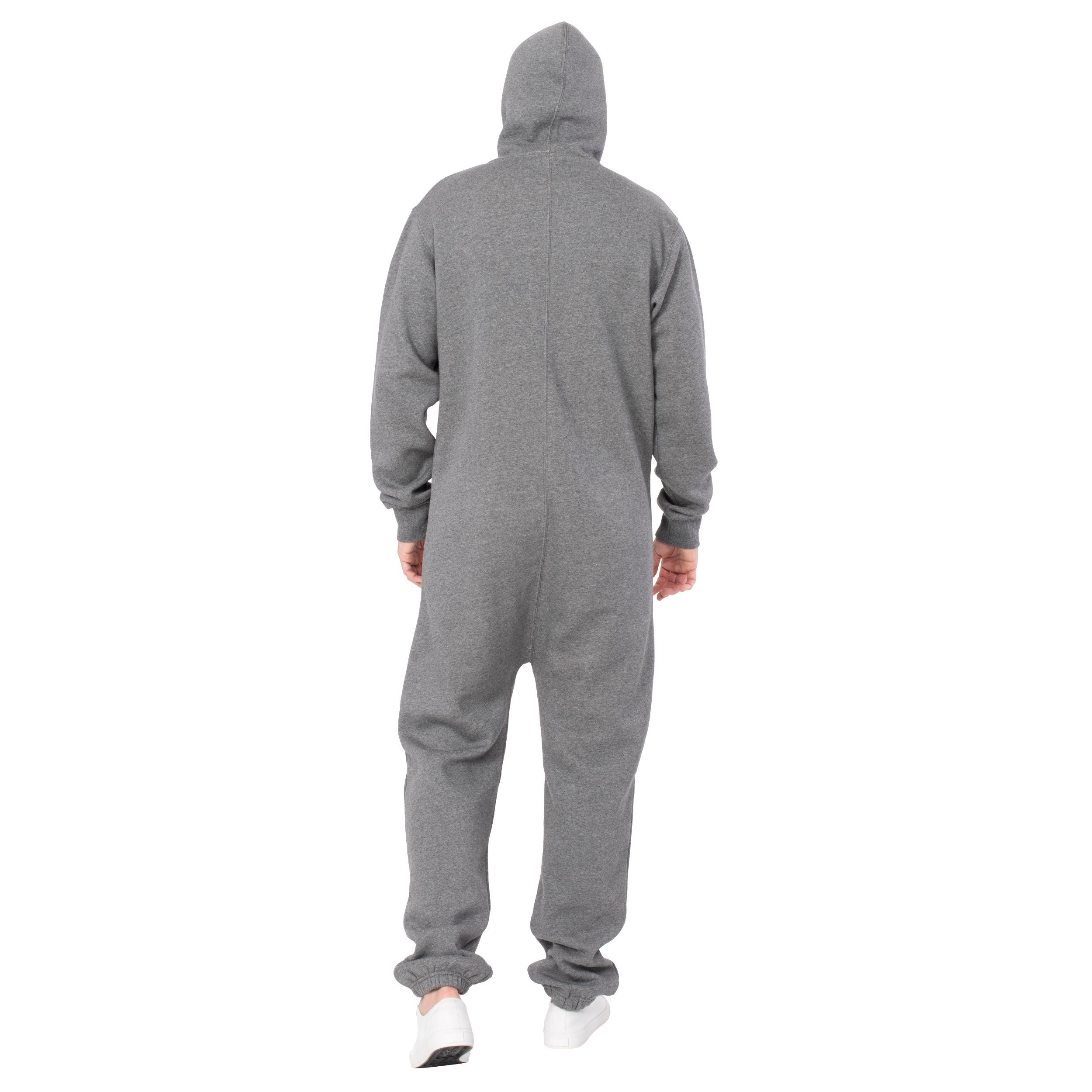 Basisstoff Jumpsuit Basisstoff Sheesh Herren Jumpsuit Overall Onesie Einteiler