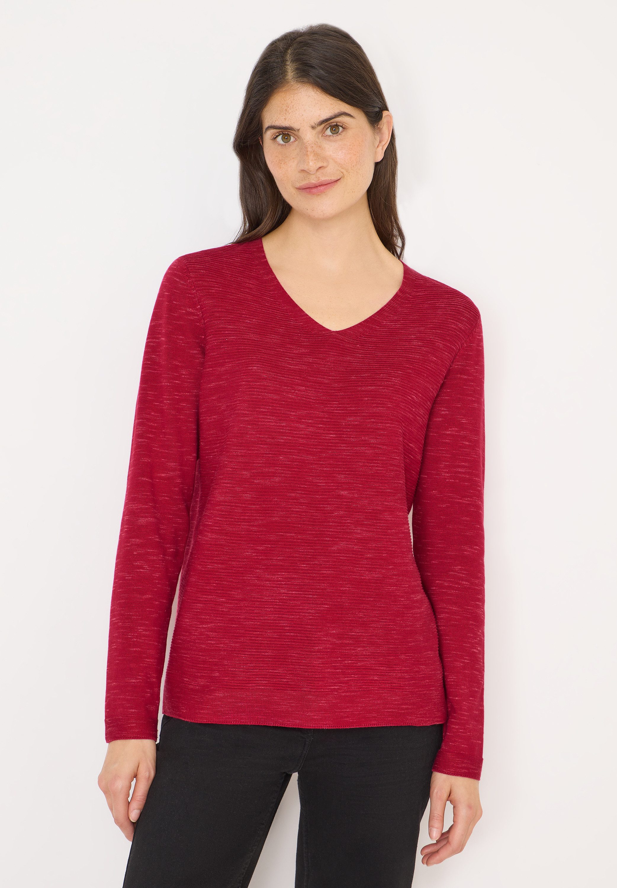CECIL Strickpullover im Melange Look günstig online kaufen