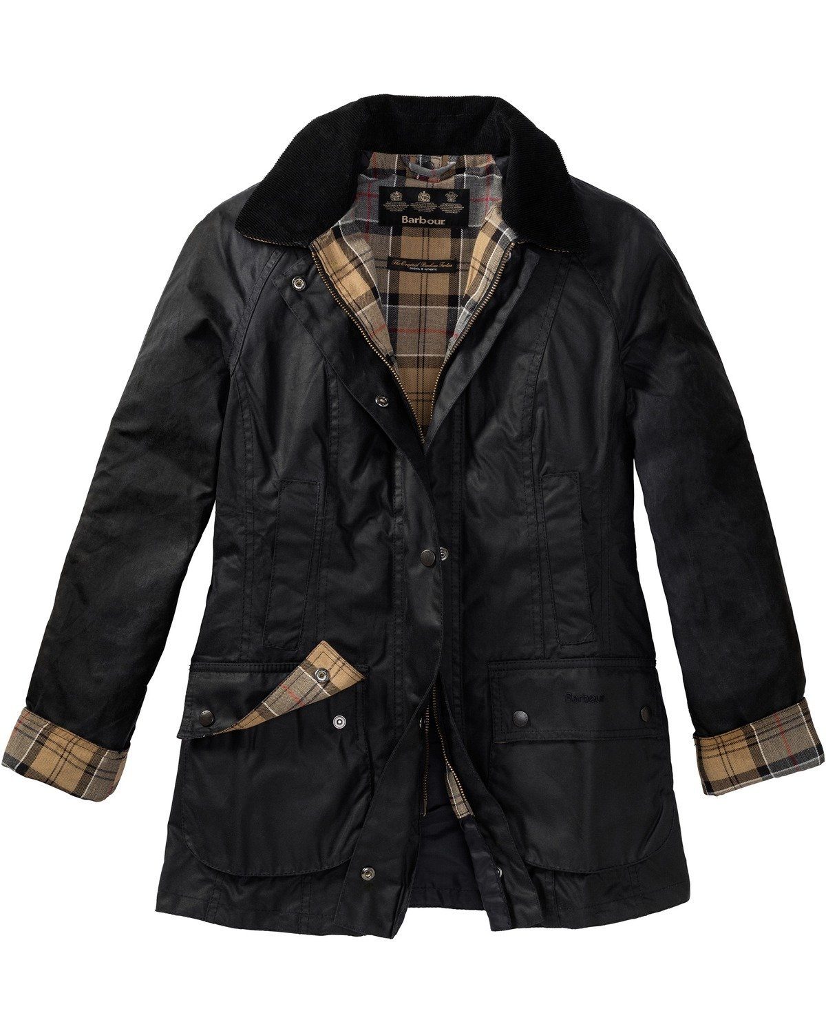 Navy Wachsjacke Beadnell Barbour Allwetterjacke