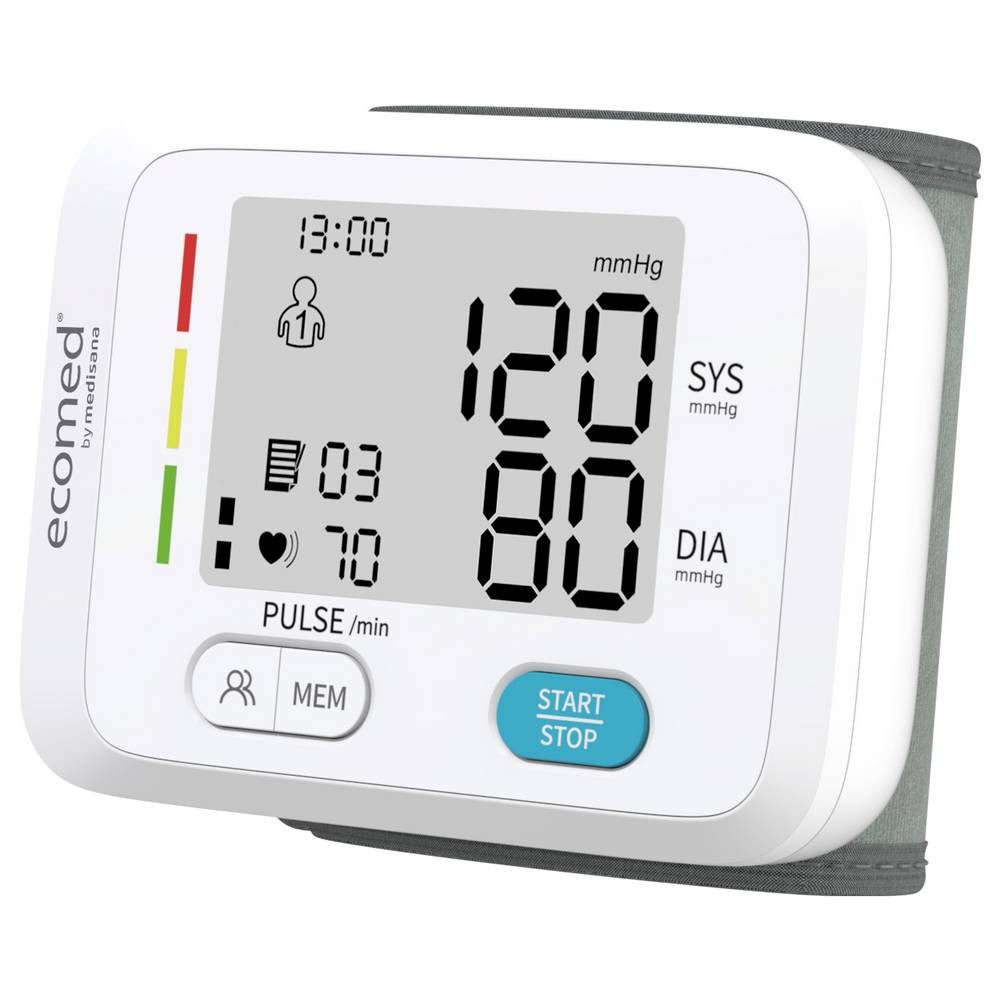 ecomed Blutdruckmessgerät Handgelenk-Blutdruckmessgerät 23717