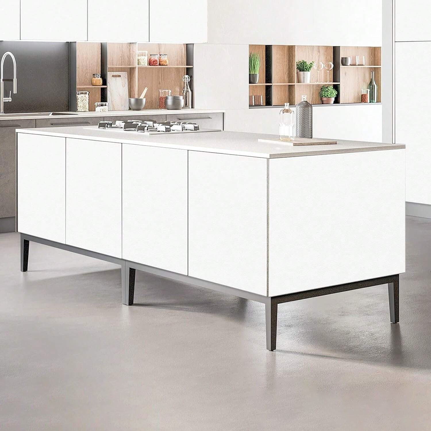 HomeBella Küchentapete Abziehbare Wandfolie Wasserfeste Tapete zum Selbstkleben ohne Kleister, – moderne & praktische Wandgestaltung