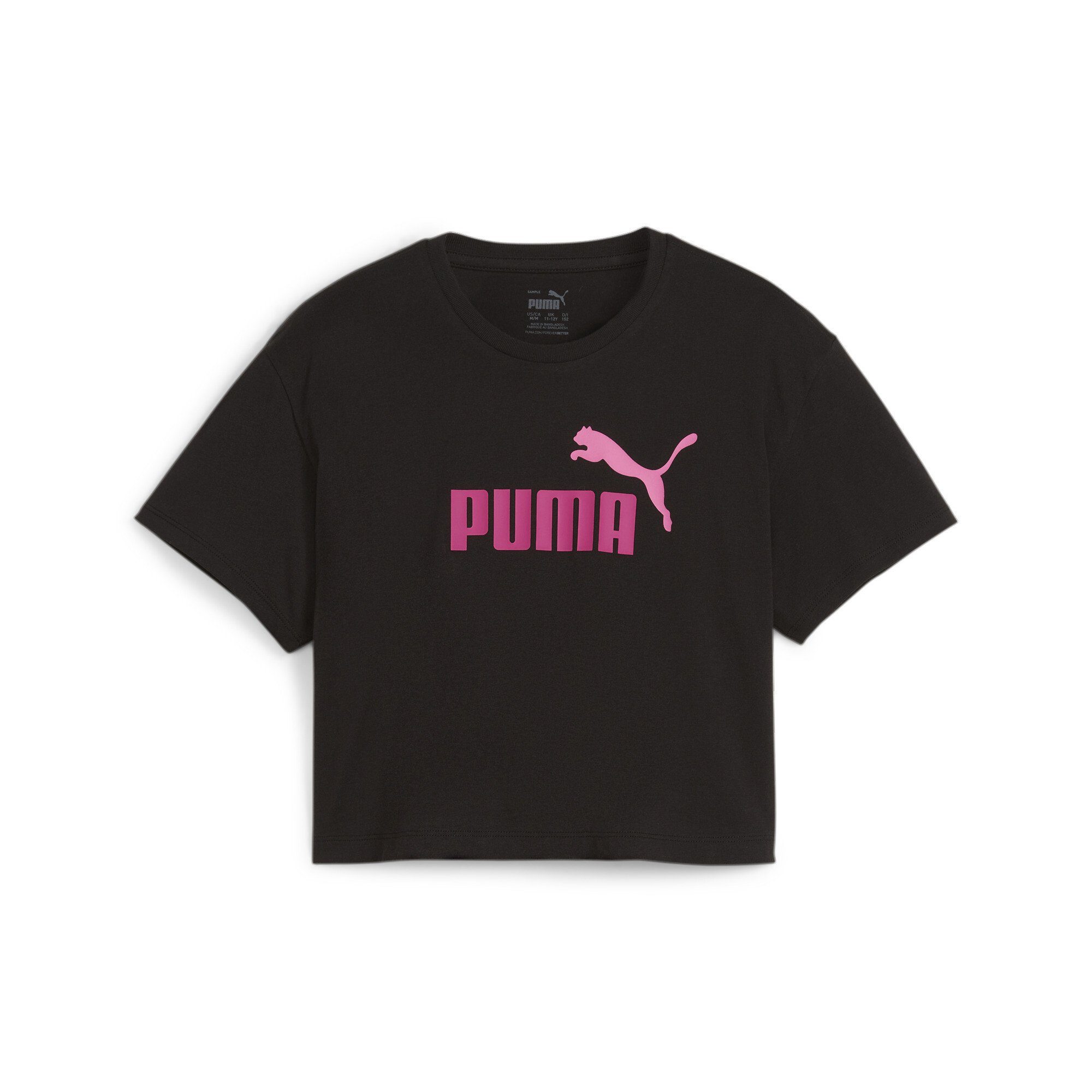 PUMA T-Shirt Mädchen Cropped T-Shirt mit Logo Mädchen