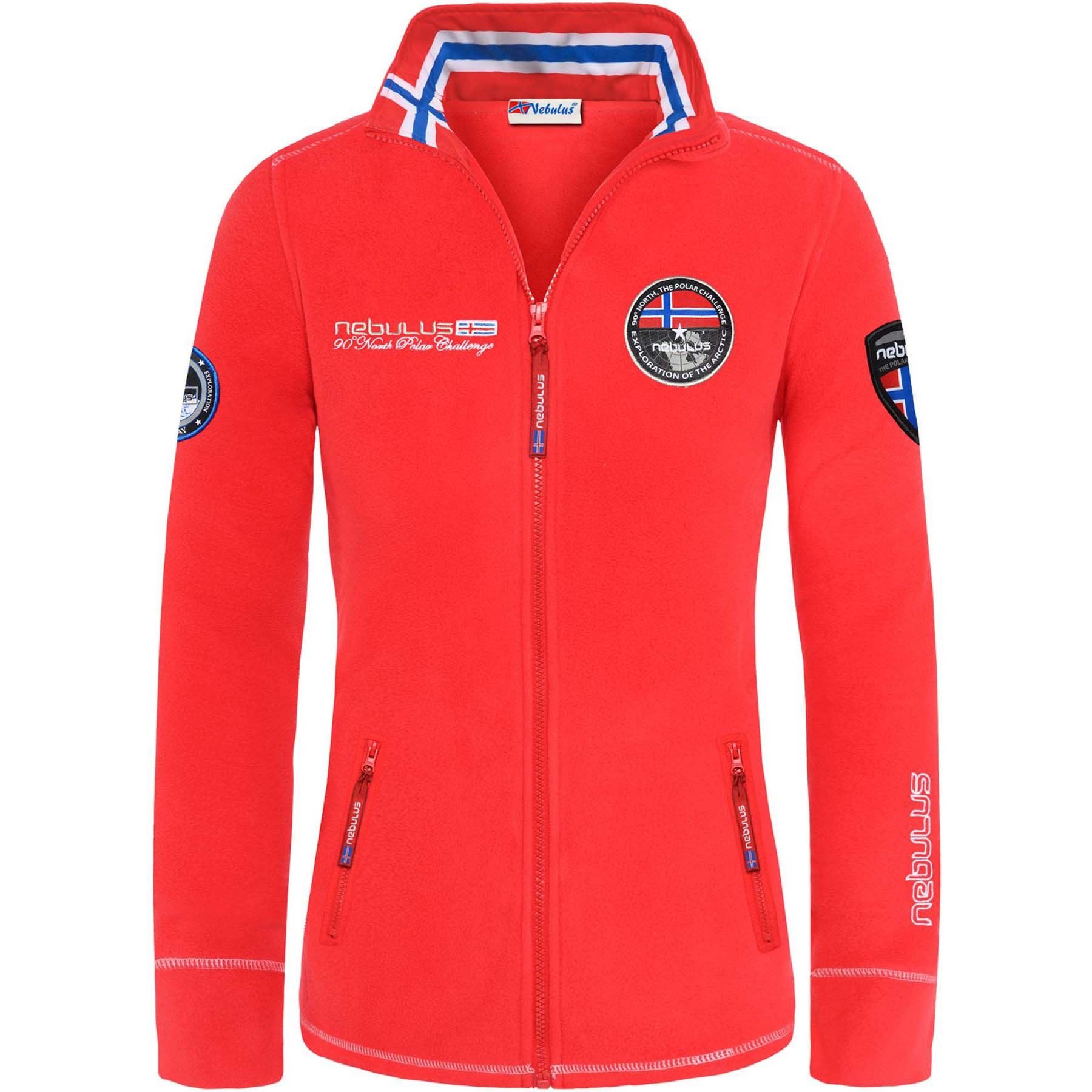Nebulus Fleecejacke EXPLORE, Q801 - Damen, rot, S/36 günstig online kaufen