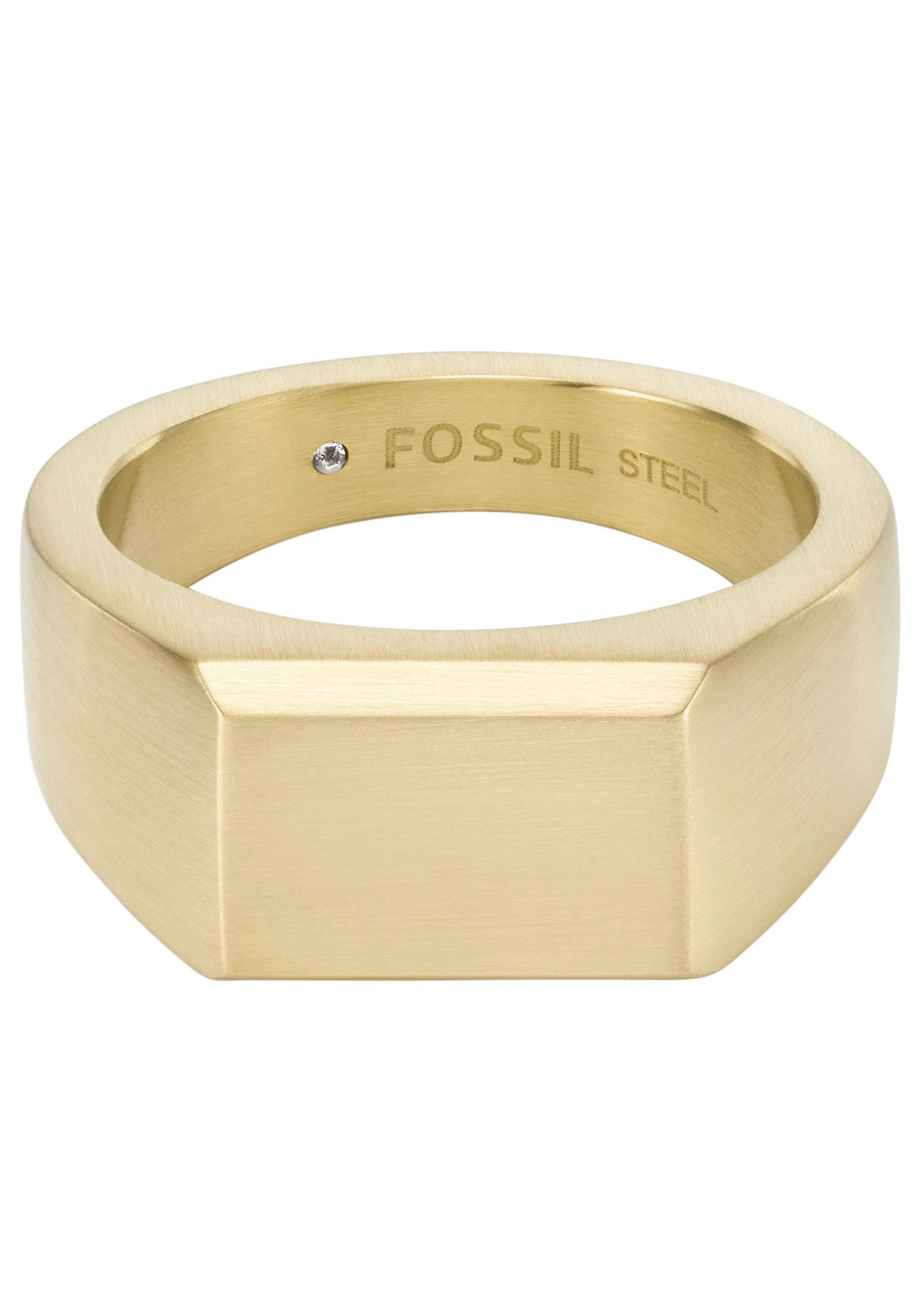 JEWELRY, Fossil Fingerring JF04496040 JF04495710, gelbgoldfarben