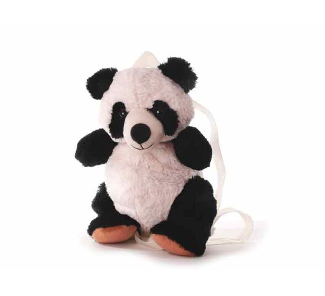 inware Kuscheltier Panda Rucksack 33x18 cm