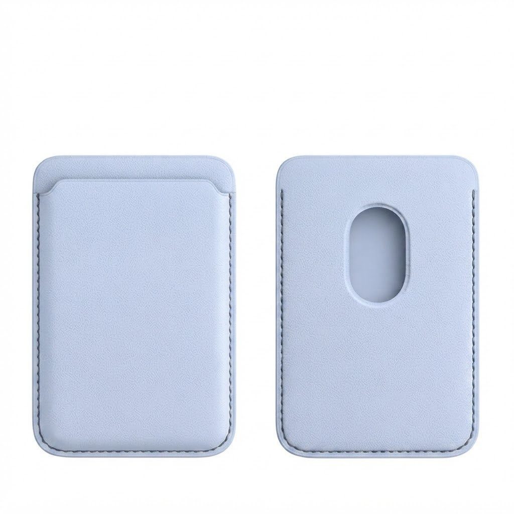 Futurea Smartphone-Hülle MagSafe Kunstleder Wallet Kartenetui für Apple iPhone 17 bis 12, magnetisch für Apple iPhone 17,16,15 Pro Max