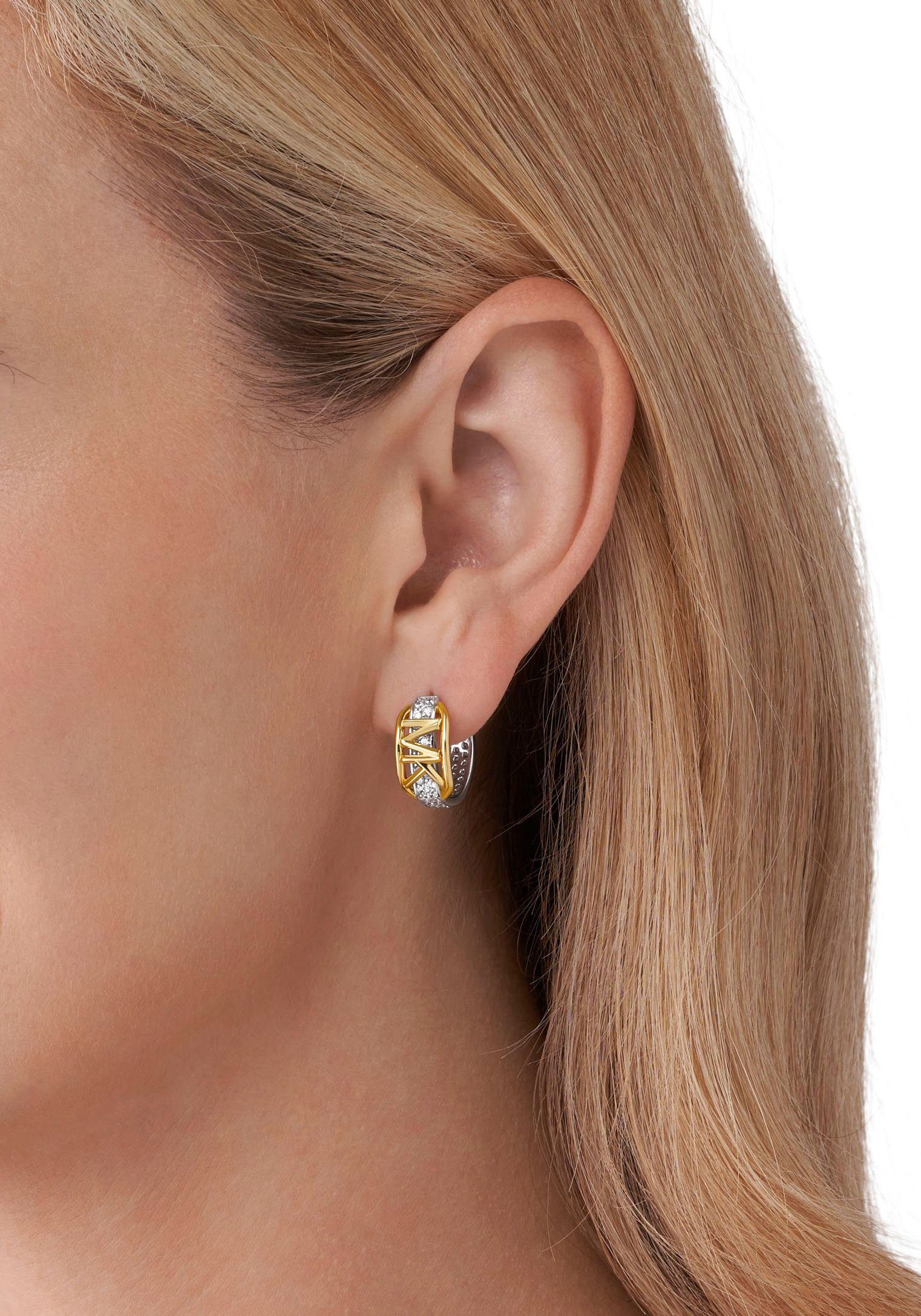 MICHAEL KORS Paar Creolen PREMIUM PAVÉ ...