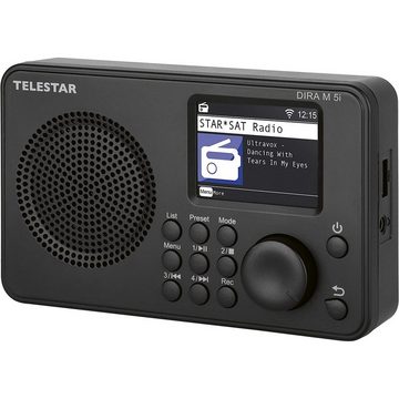 TELESTAR DIRA M 5i Internetradio Bluetooth USB Mediafunktionen Wecker Internet-Radio (Internetradio, 4 W, Fernbedienung via Soundmate App)