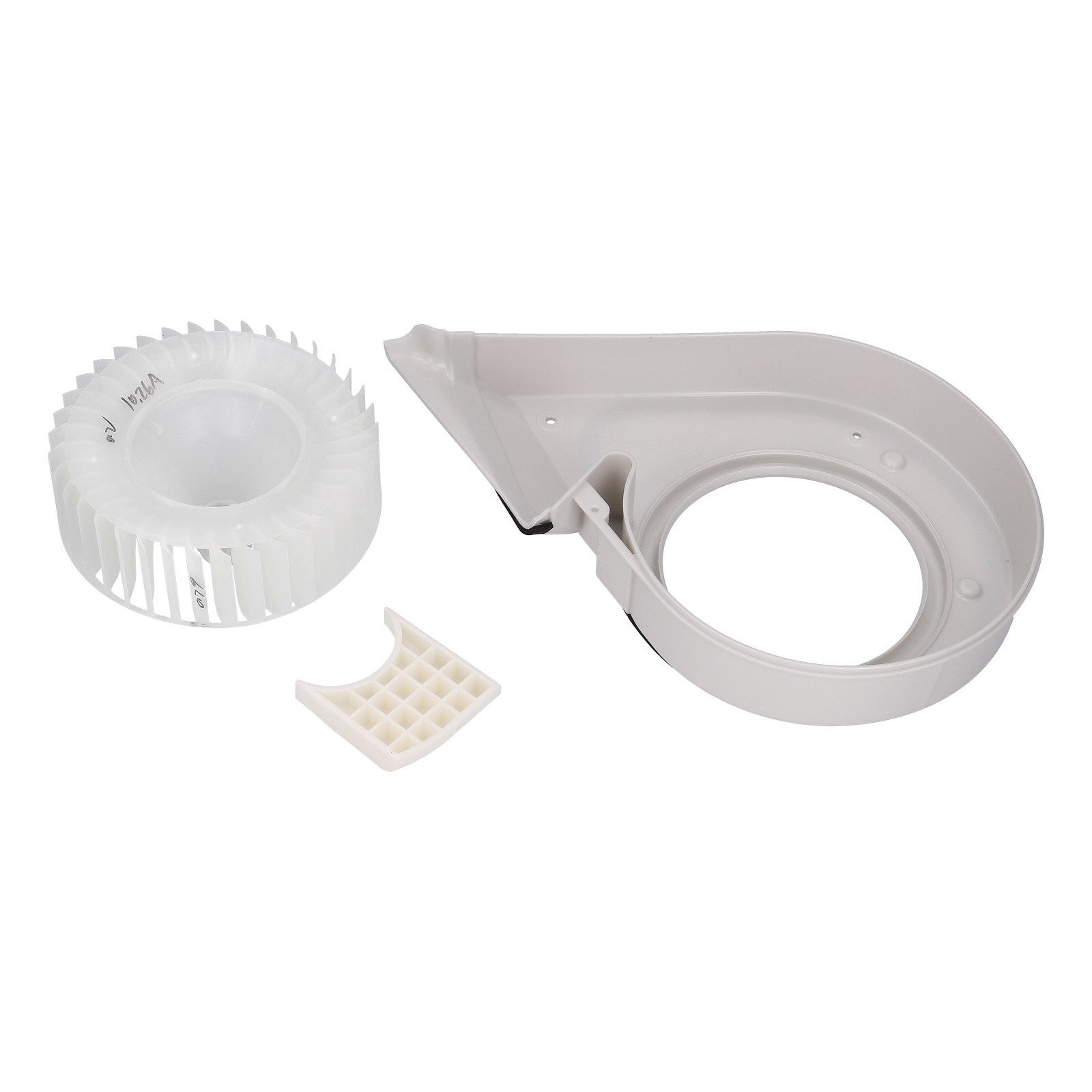 easyPART Montagezubehör wie SAMSUNG DC82-01221A Luftführung mit Lüfterrad, Trockner