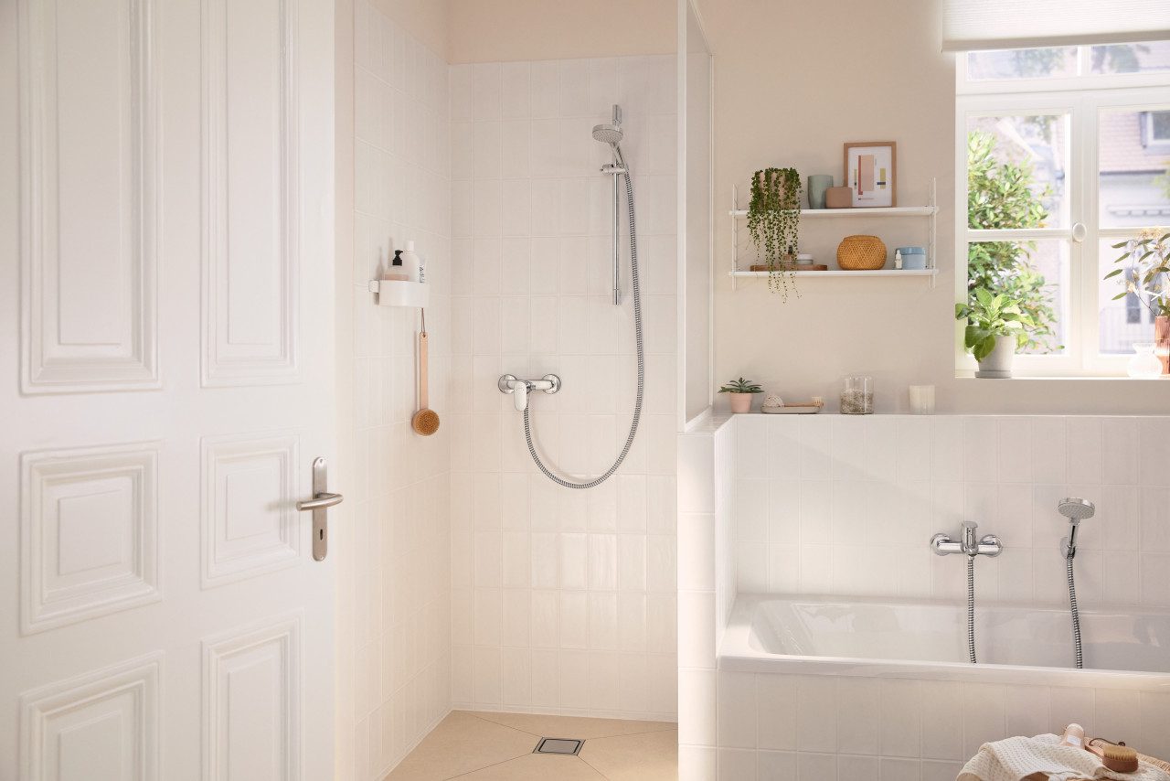 Grohe Badewanne Hansgrohe Badewannenarmatur Rebris S Aufputz chrom