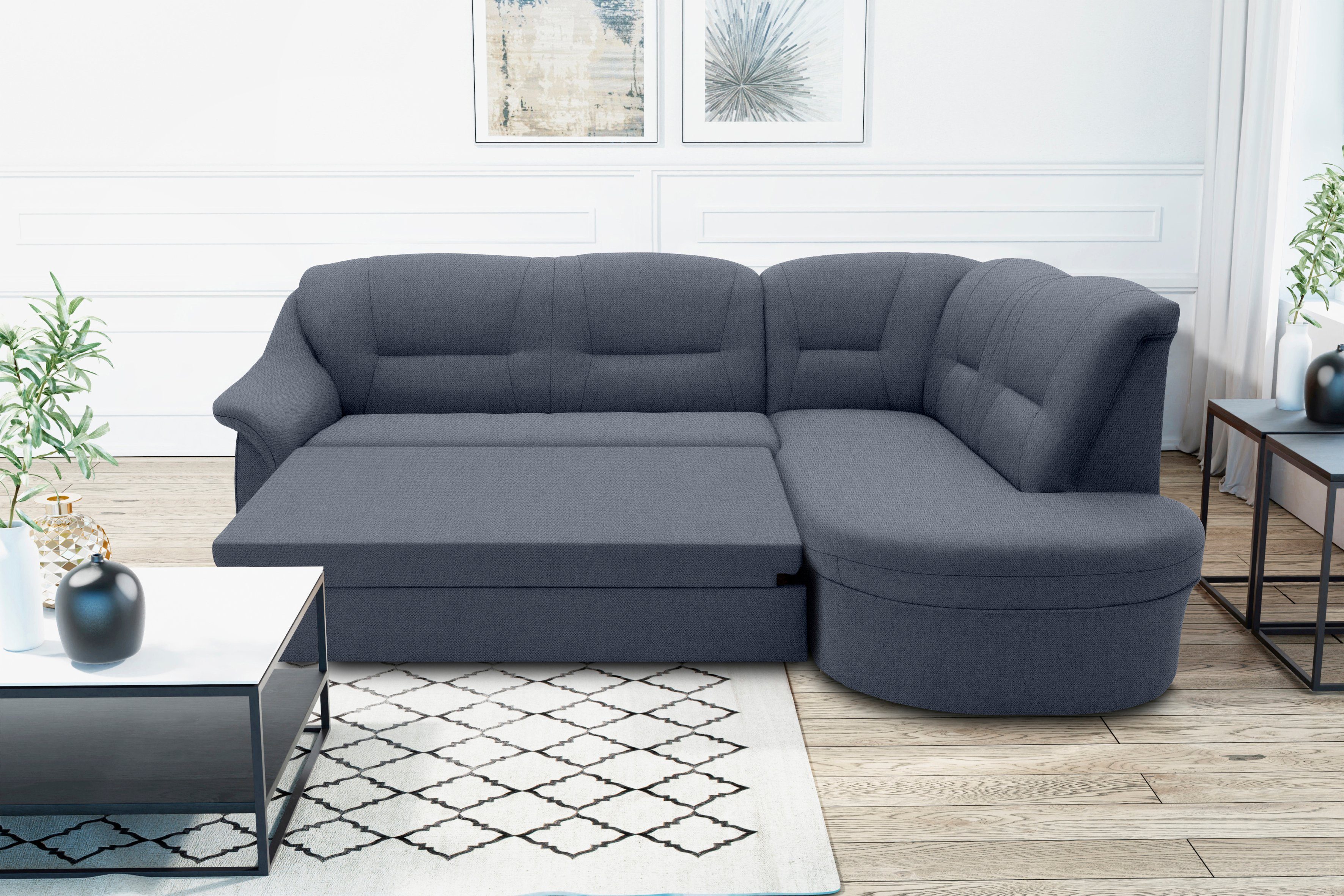 DOMO collection Ecksofa Faenza für kleine günstig online kaufen