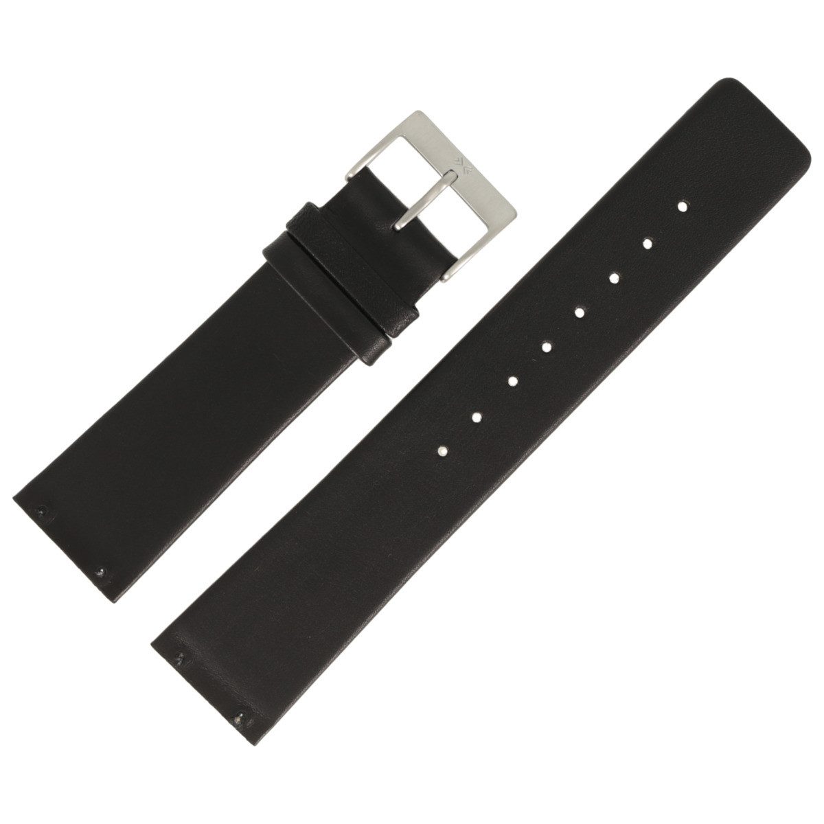 SKAGEN Uhrenarmband 22mm Leder Schwarz LB-233XXLSLB