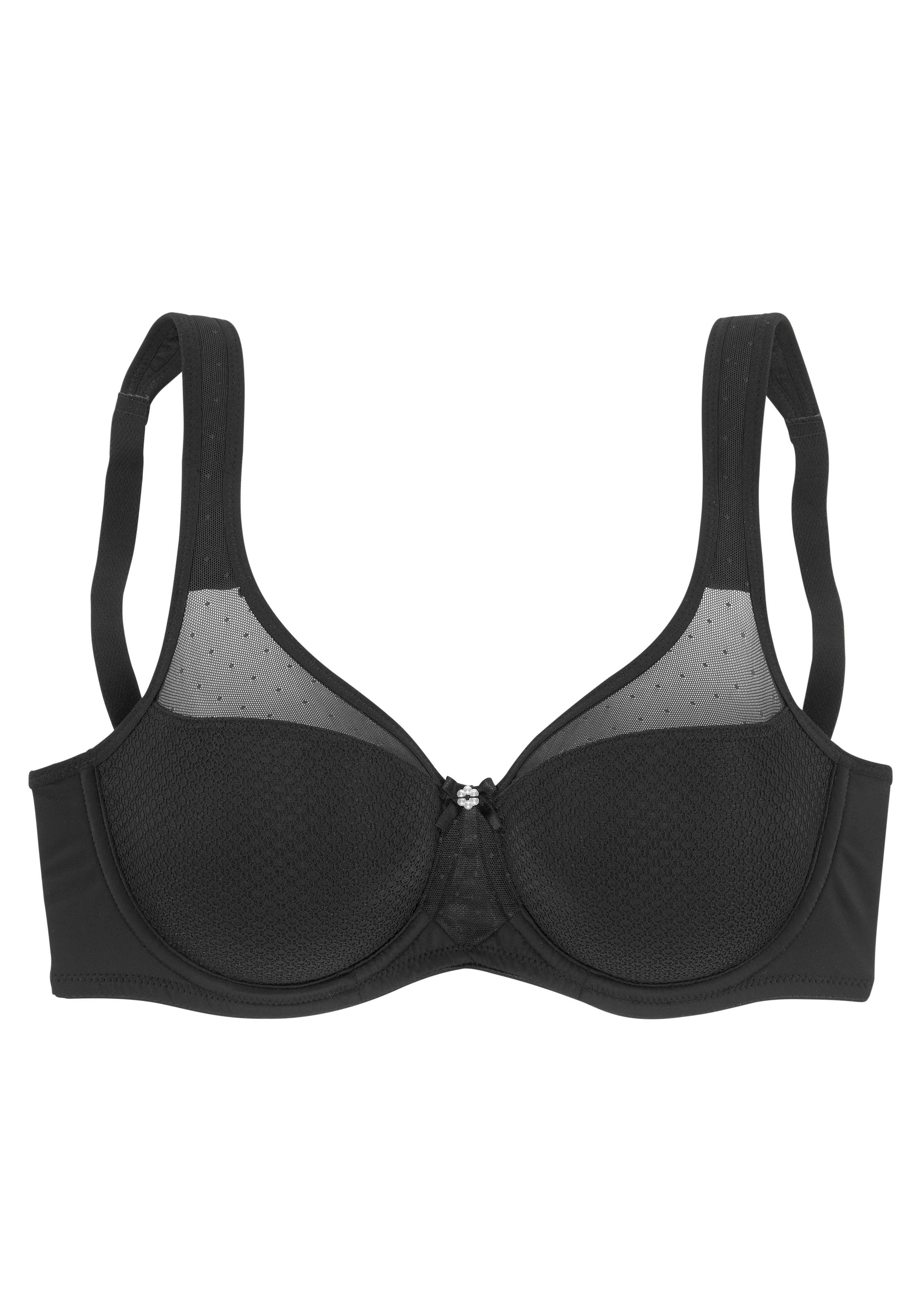 Nuance Minimizer-BH mit Bügel und transparenten Netzeinsätzen im Obercup