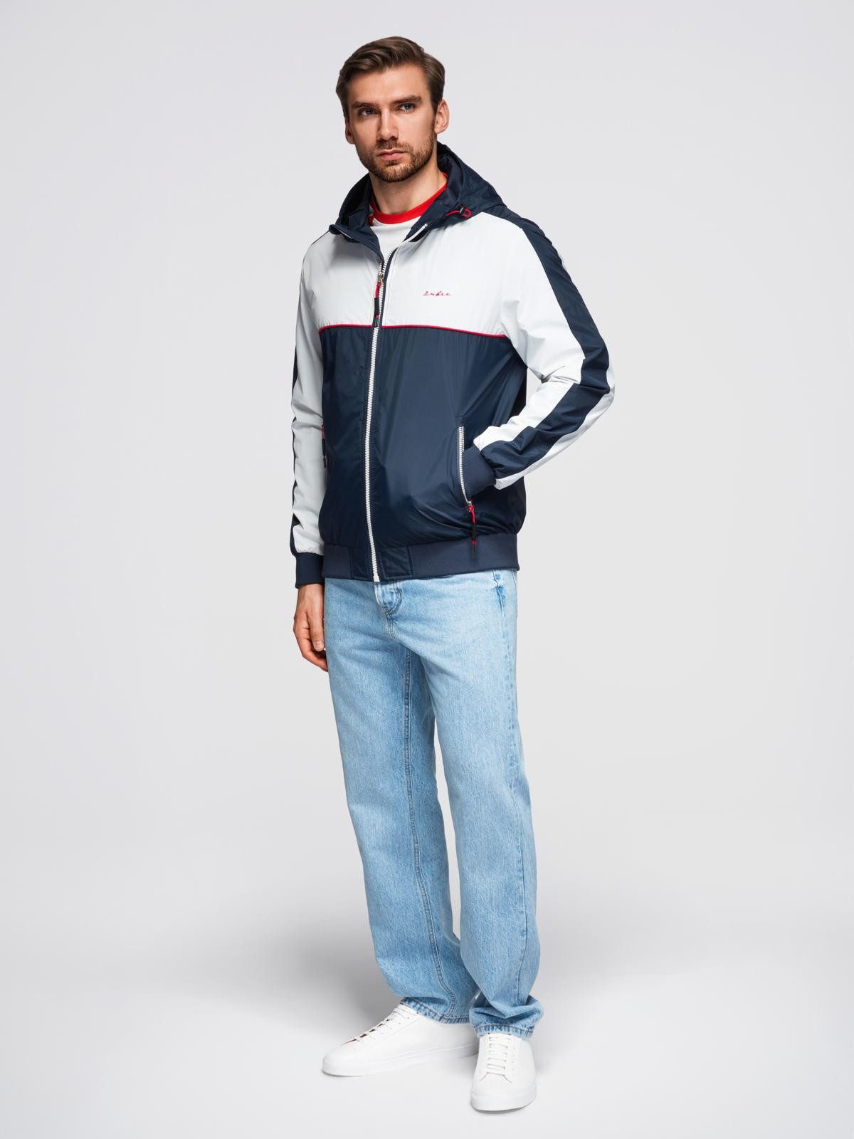 OMBRE Allwetterjacke leichte Sportjacke – Bild 4 von 5