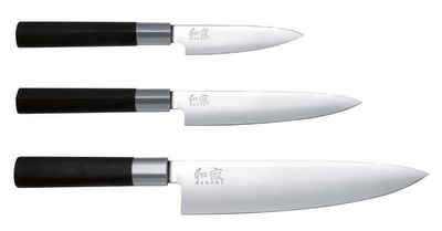 KAI Messer-Set »Wasabi Japan Messerset mit Kochmesser« (3-tlg)
