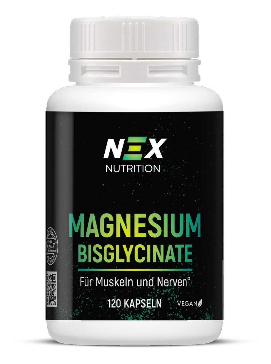Ascopharm Magnesium Bisglycinate 120 Kapseln 300mg Vegan NEX Kapsel, 1 er 120 St.
