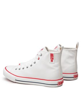 BIG STAR Sneakers aus Stoff JJ174071 White/Red Sneaker