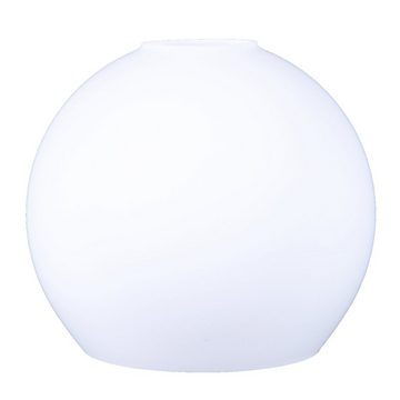 Home4Living Lampenschirm Kugelglas Ø 160mm Weiß glänzend Lampenglas E27, Dekorativ