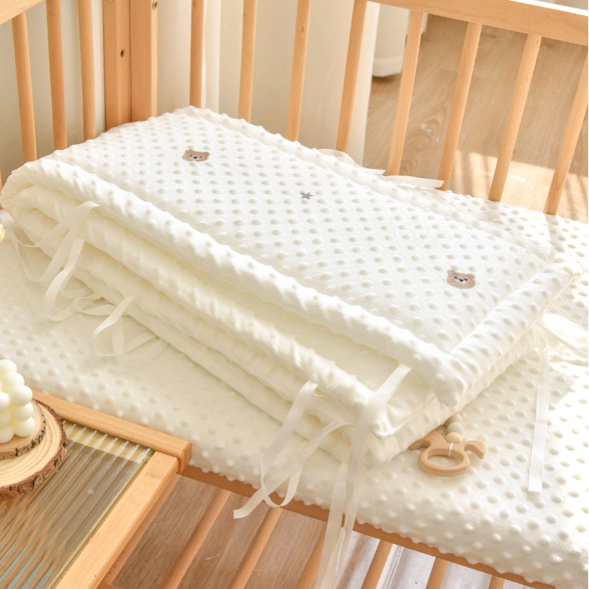 Welikera Bettnestchen Bettumrandung Nestchen, Gitterbett Nest, günstig online kaufen