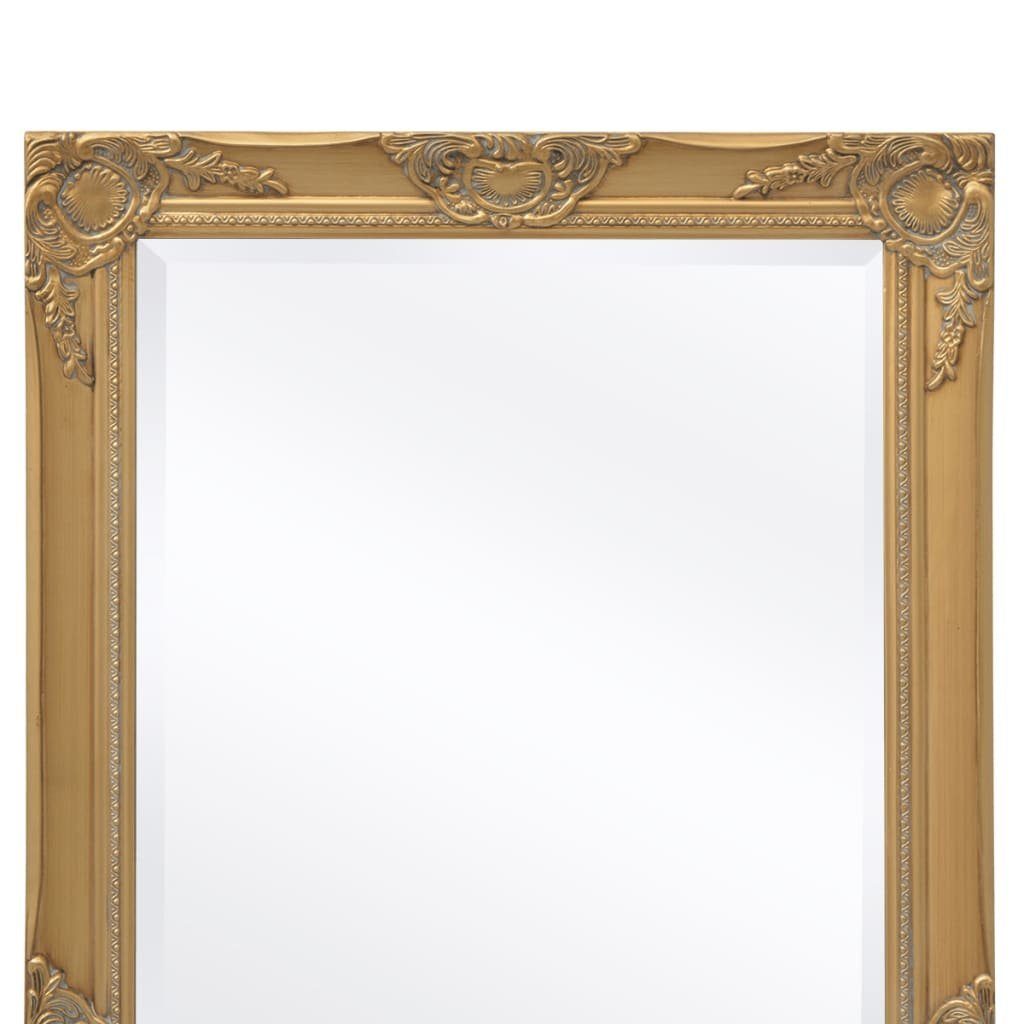 vidaXL Spiegel Wandspiegel im Barock-Stil | 100x50 (1-St) Golden Gold cm Gold