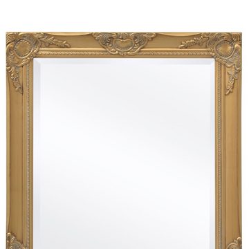 vidaXL Spiegel Wandspiegel im Barock-Stil 100x50 cm Golden (1-St)