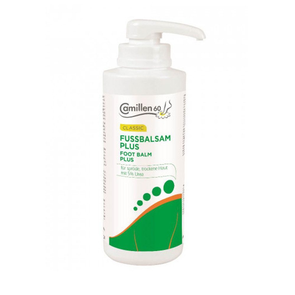 Fußpflegecreme Fussbalsam Plus - für spröde und trockene Haut mit 5% Urea 500ml