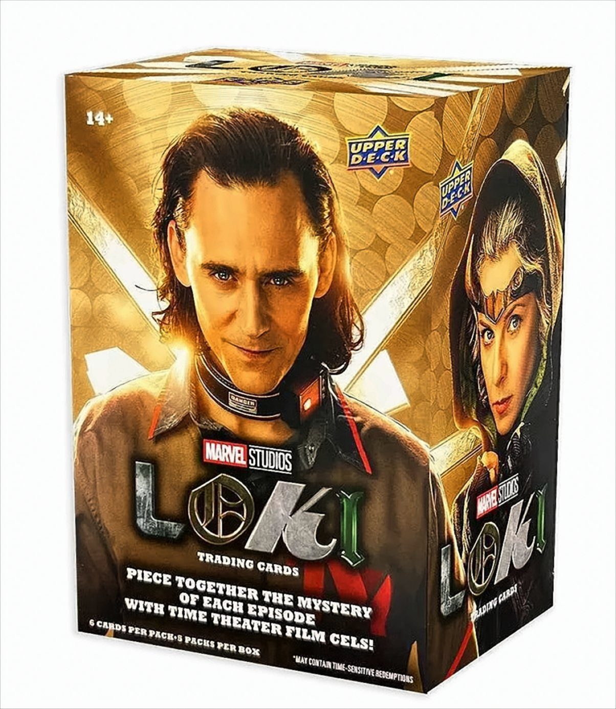 Upper Deck Sammelkarte 2023 Upper Deck Marvel Studios Loki Blaster Box