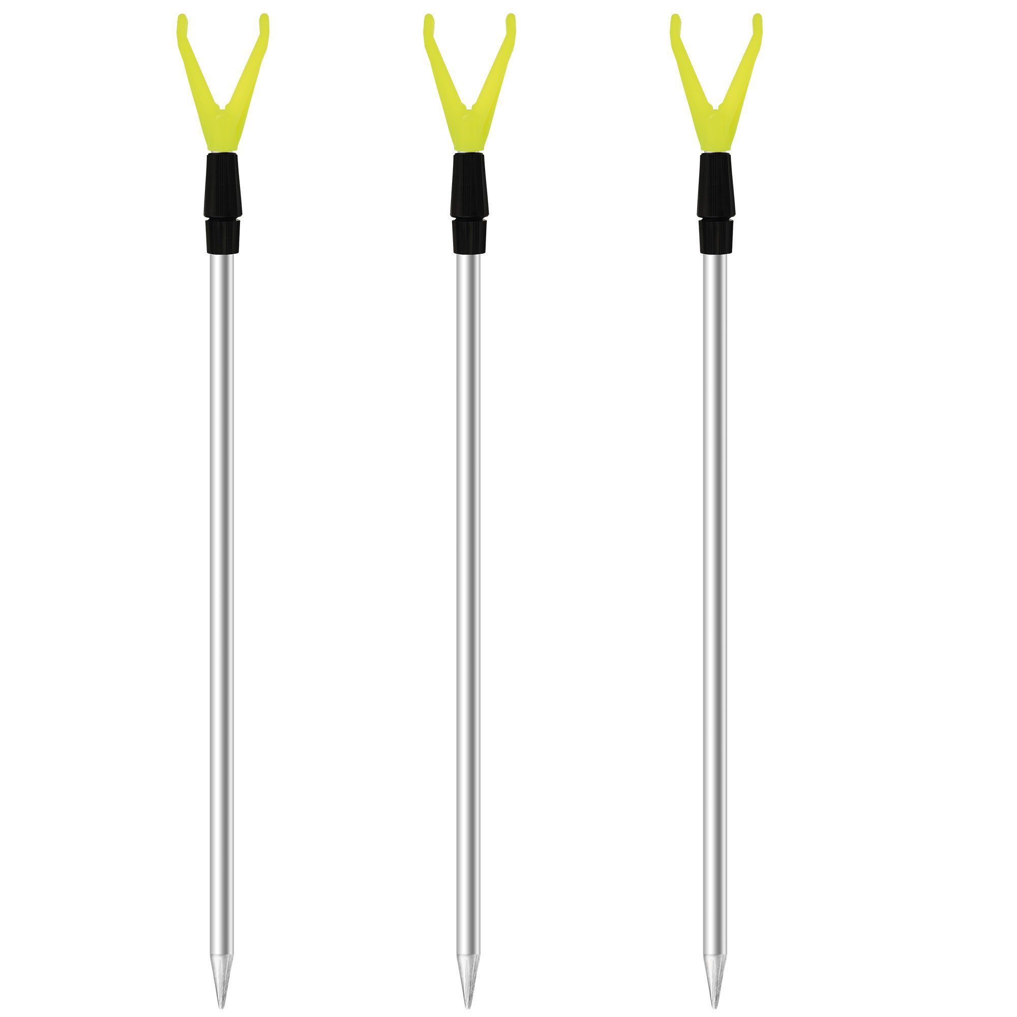 Zite Rutenhalter Teleskop-Rutenhalter Set für Angler, 3 Stück