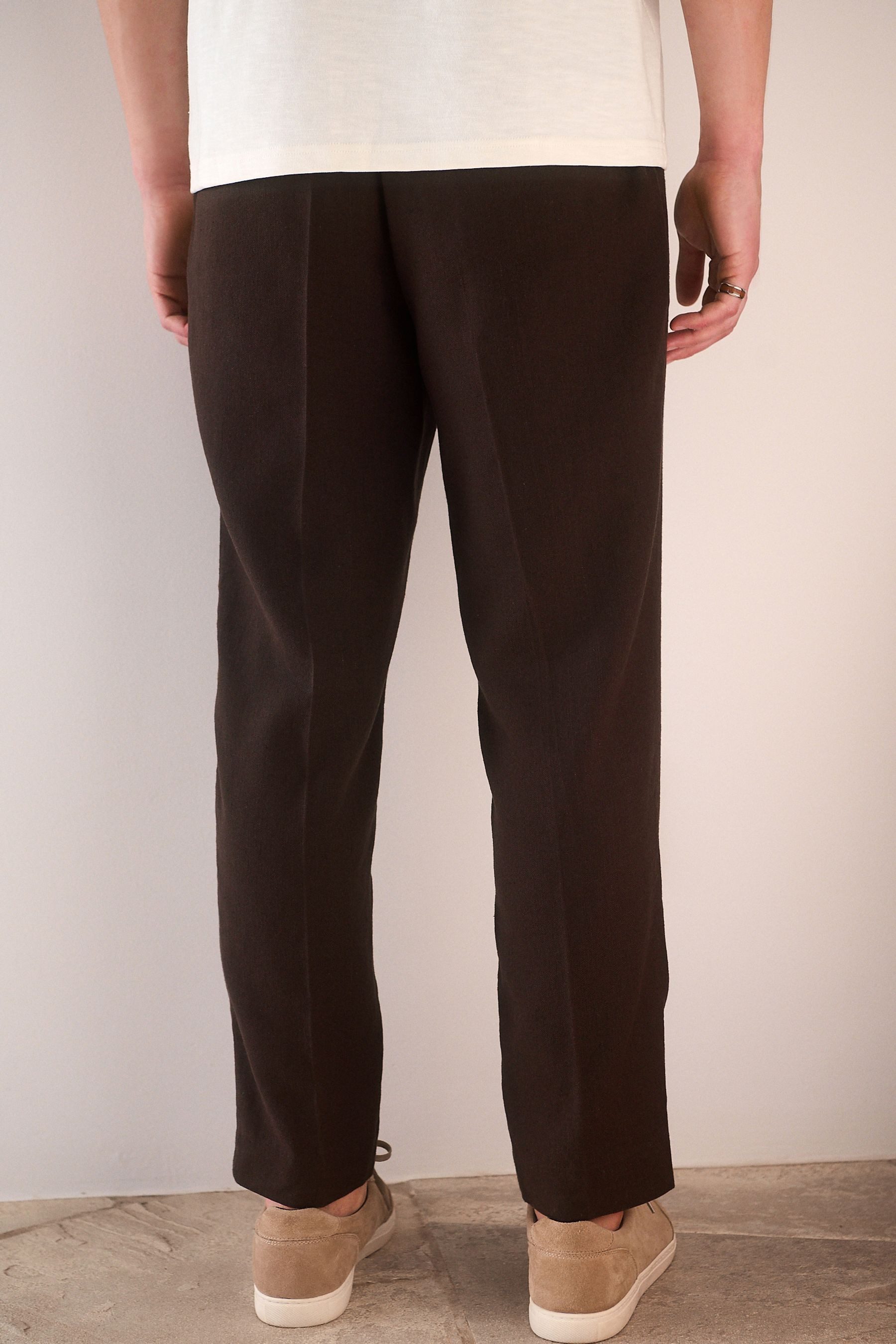 Next Dehnbund-Hose Regular Fit Hose aus günstig online kaufen