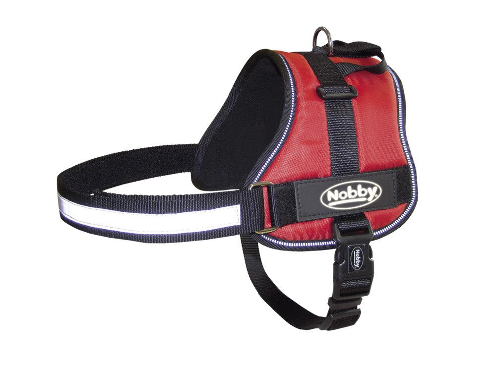 Nobby Maulkorb Nobby Hundegeschirr Seguro XS-S rot, Nylon