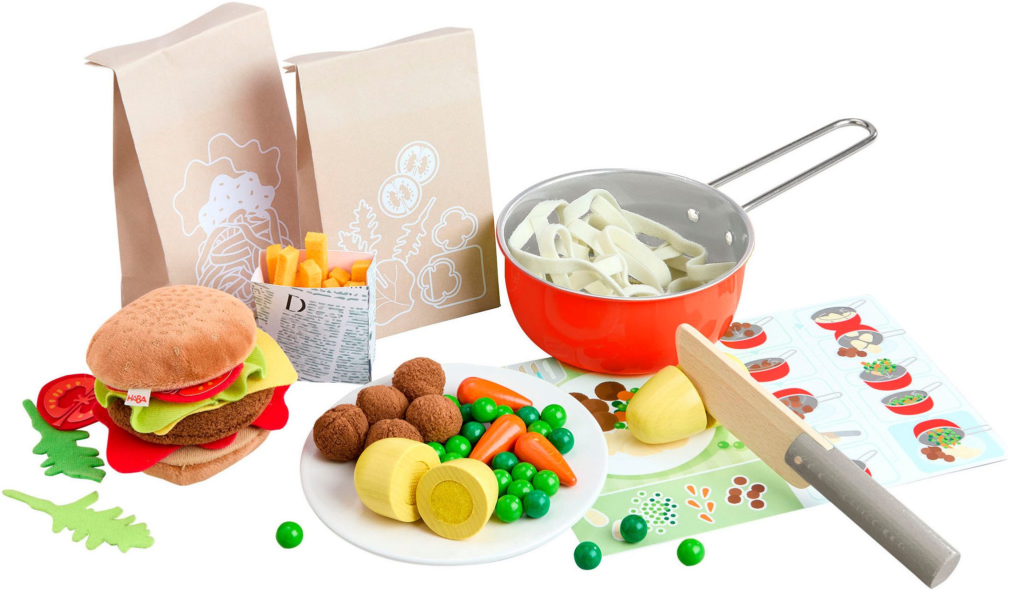 Haba Spiellebensmittel Creative Play - HABA Kochbox