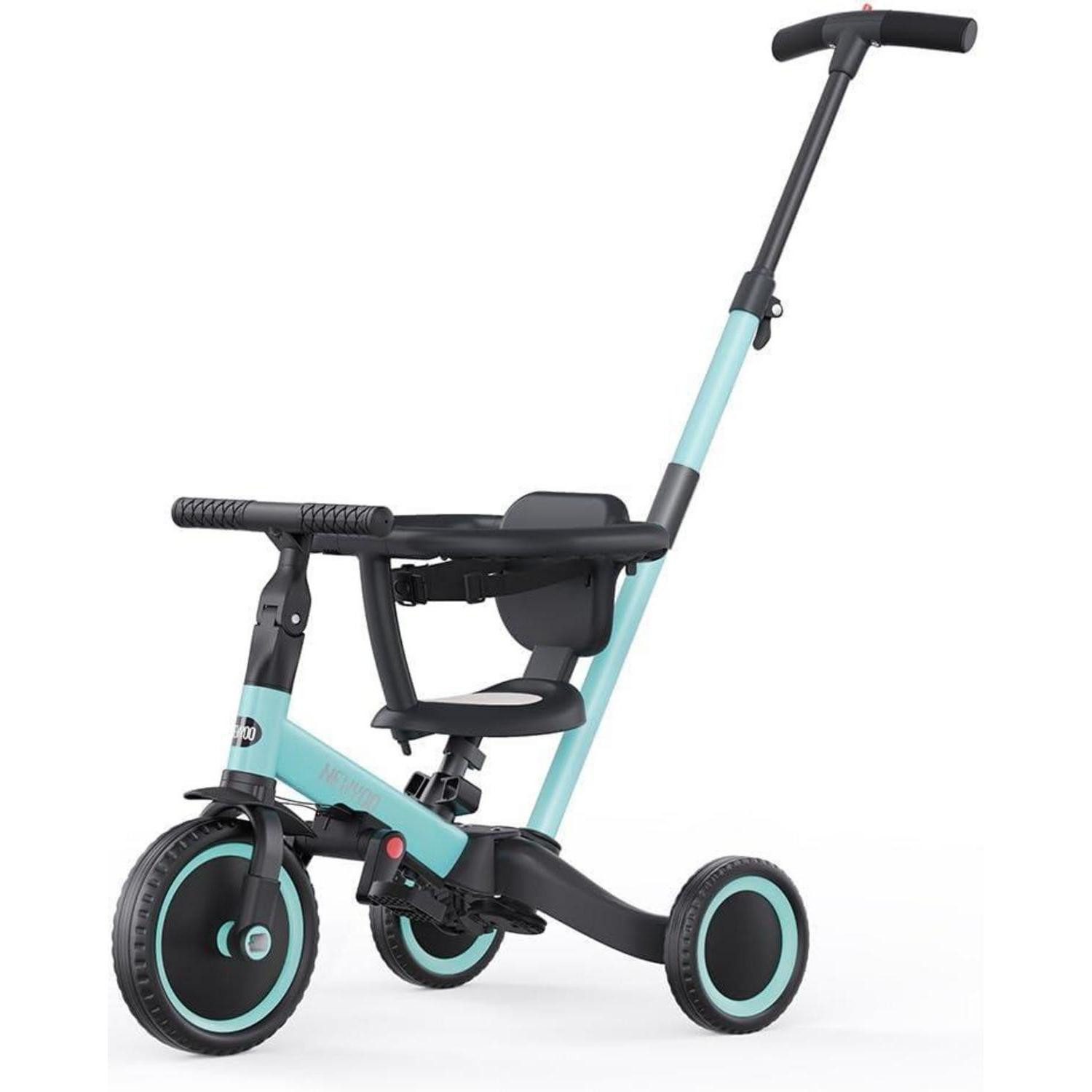 LuxusKollektion Dreirad 5 in 1 Laufrad Dreirad Kinderdreirad ab 1-3 Jahre TR008 Khaki