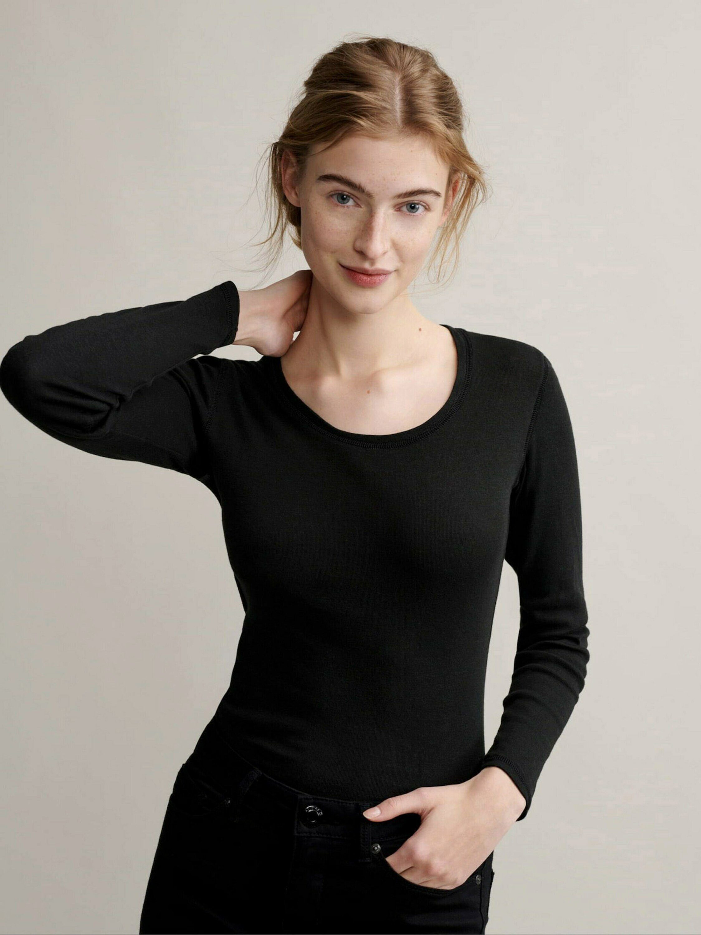 OPUS Langarmshirt Sorana (1-tlg) Plain/ohne Details günstig online kaufen