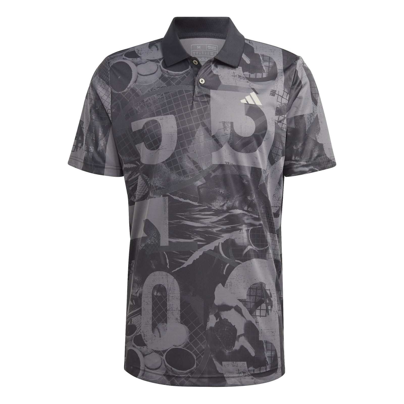 Poloshirt Club Graphic grau Herren