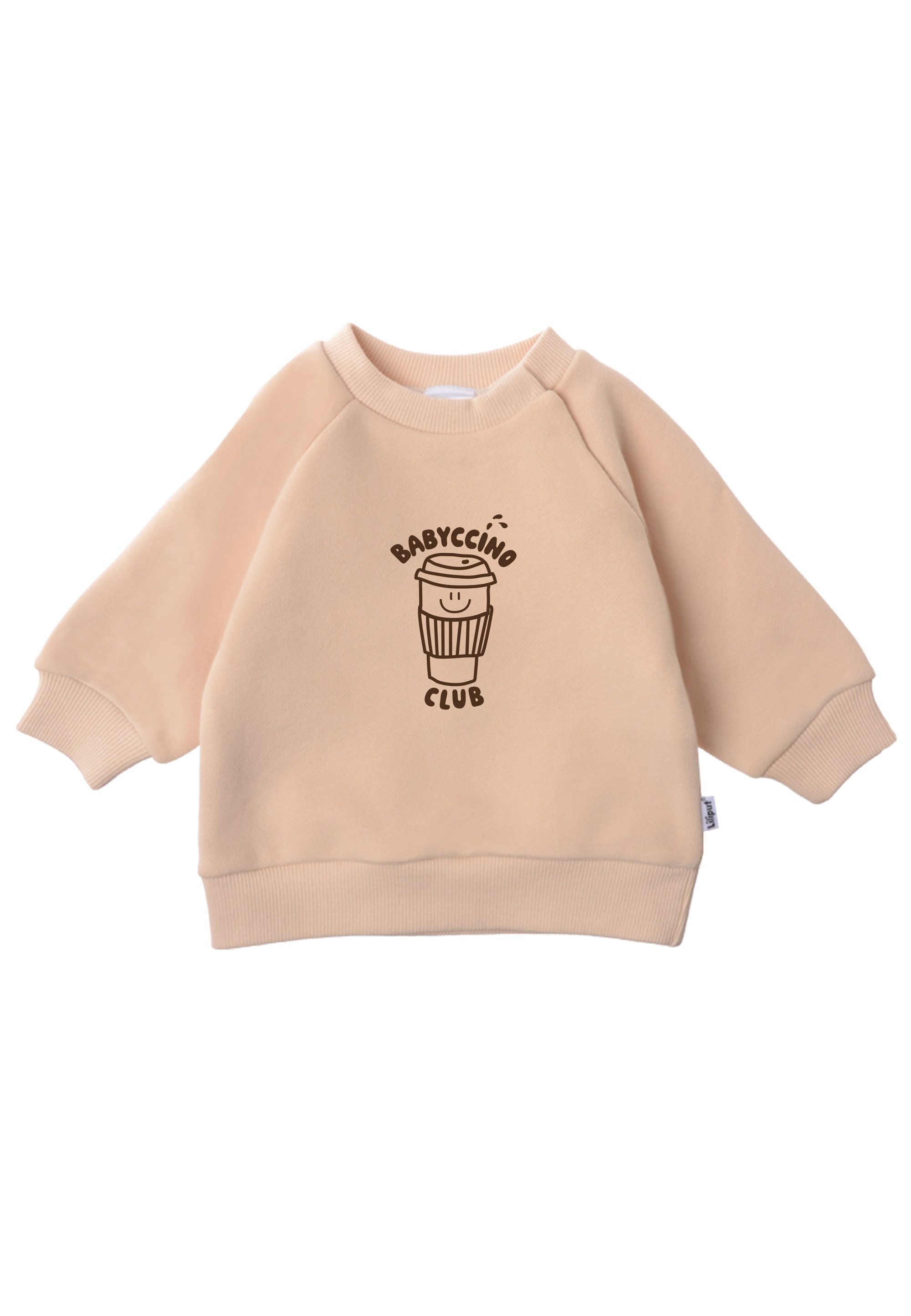 Liliput Sweatshirt Babyccino Club mit Bündchen am Ärmel