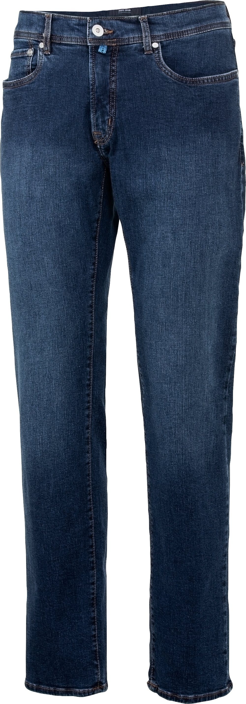 Stretch-Jeans mittelblau Pierre Cardin 5-Pocket-Style