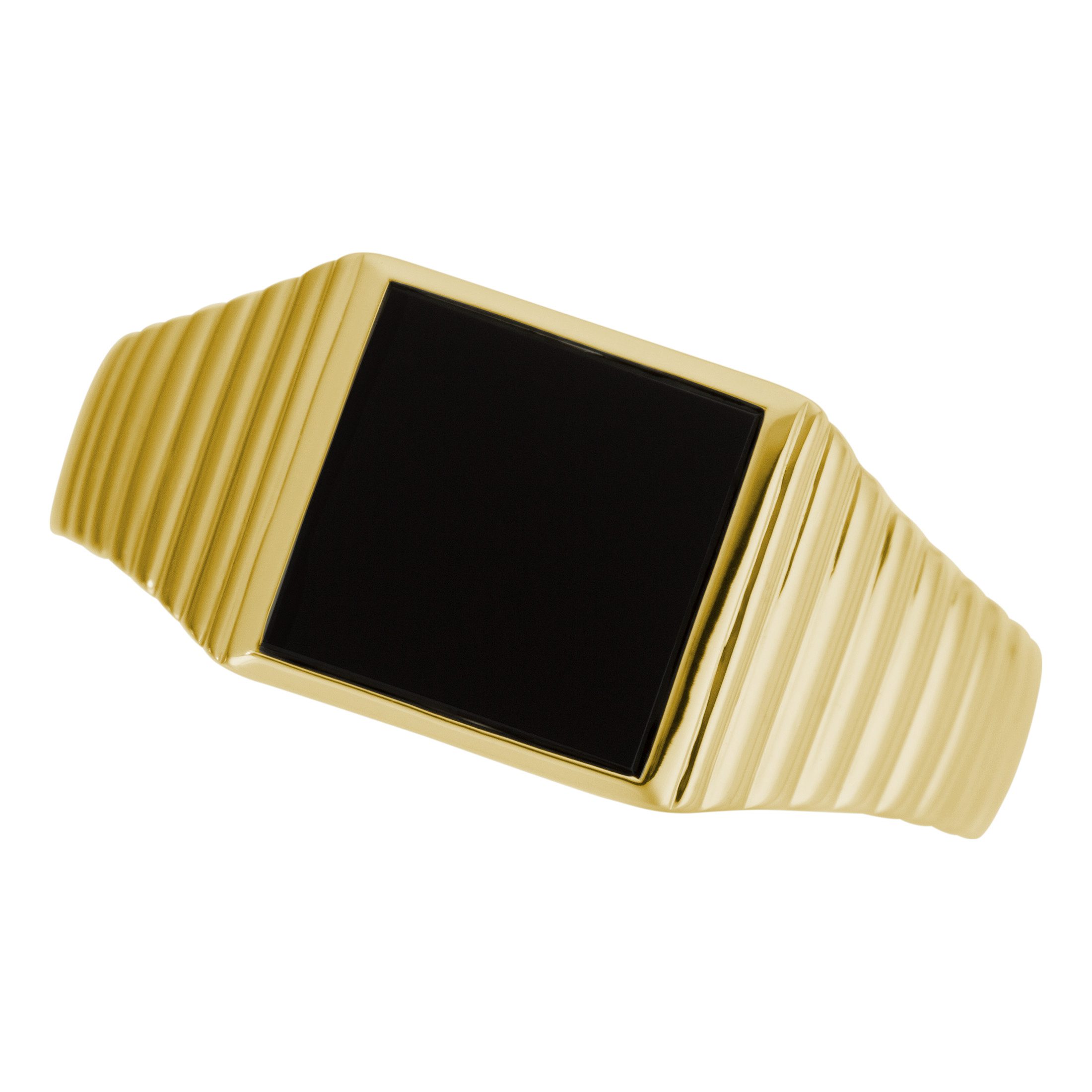 Fingerring Schmuck Geschenk Gold 333 Herrenring Goldring