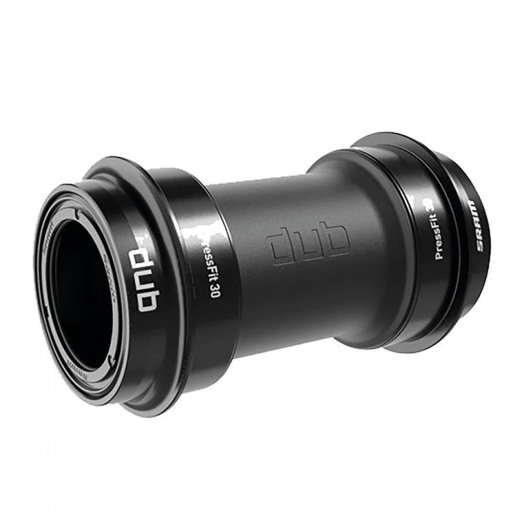 SRAM Fahrradpedale Innenlager SRAM DUB BB PressFit30 83mm, MTB wide, schwarz, Alu